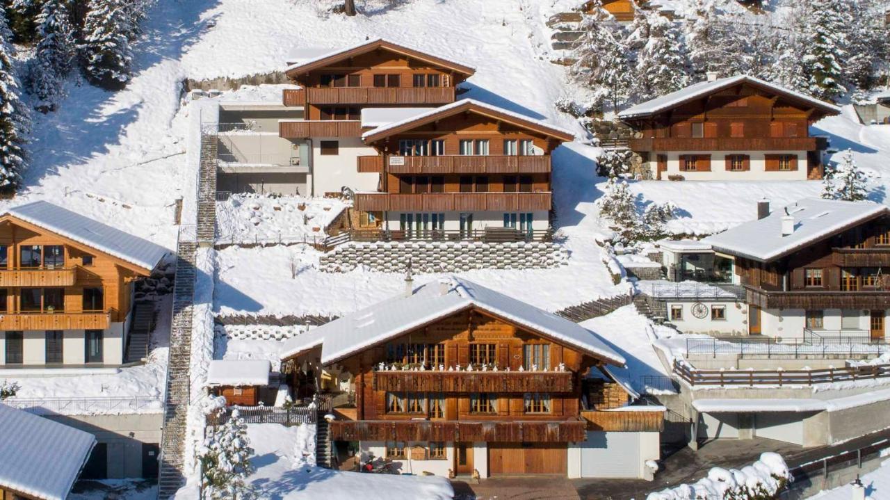 Ferienwohnung Margeli Adelboden Buitenkant foto